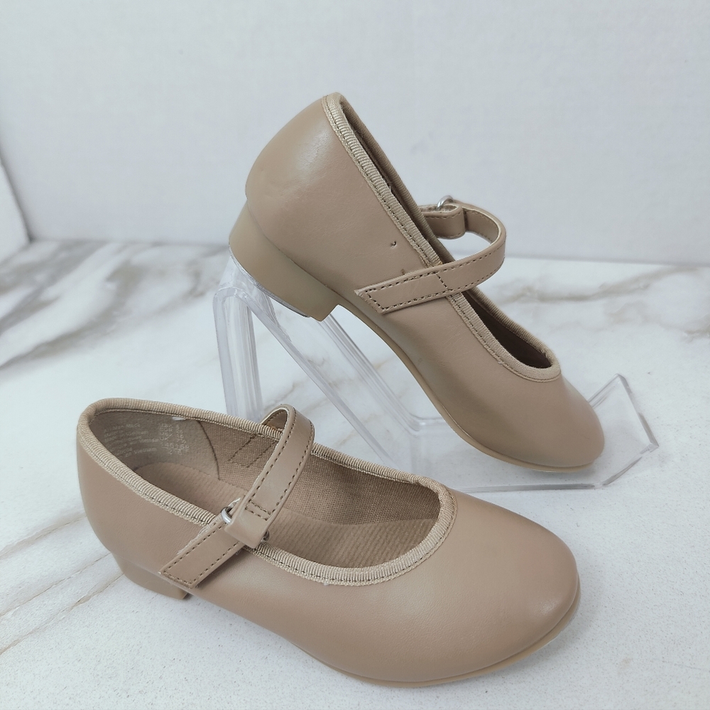 American Ballet Theatre ABT Toddler Girls' Spotlight Mary Jane Tap Shoes, 8 - Picture 3 of 9